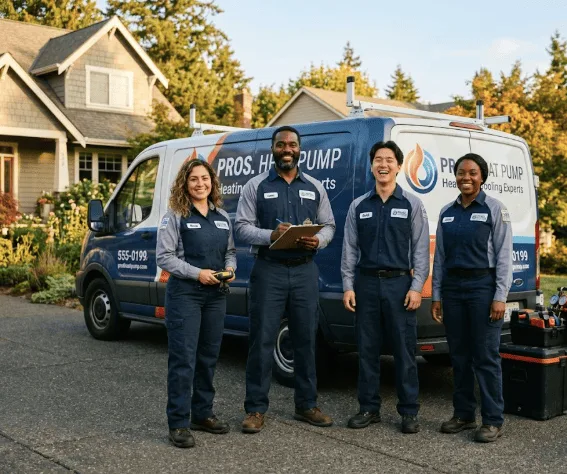 Heat Pump Installation company in Warnock, OH